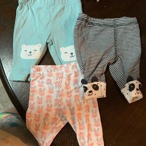 Carter’s Infant Animal Print Leggings (NB)
